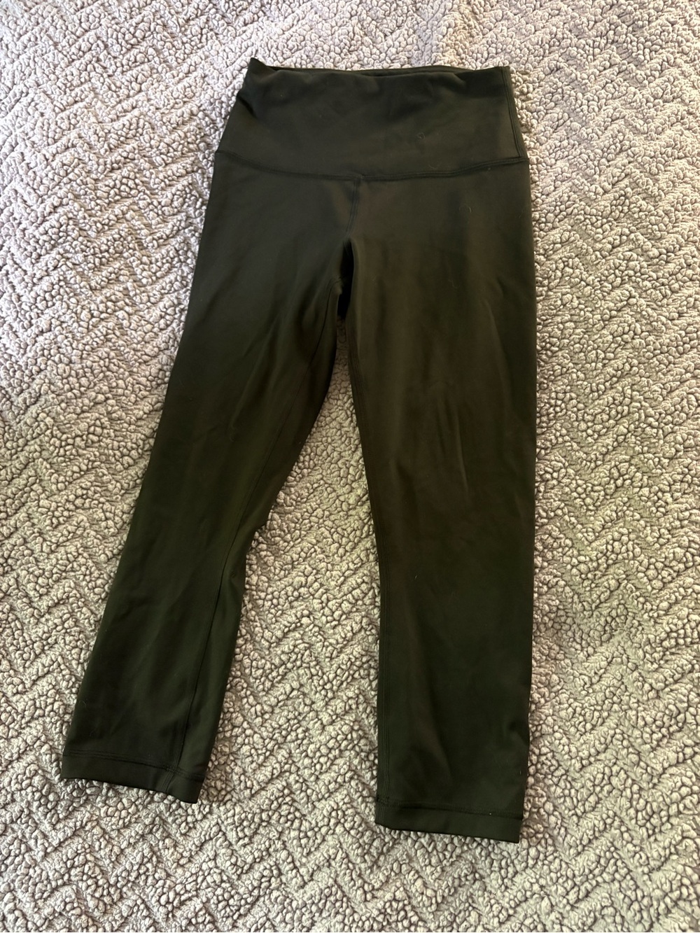 lululemon athletica Black High-Rise Crop Leggings
